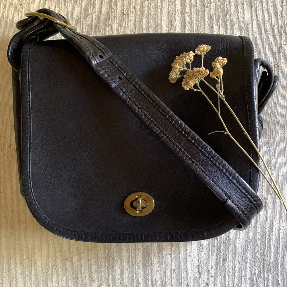 Coach Leather Crossbody Bag